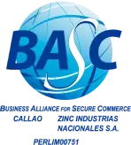 BASC certification logo for secure trade.